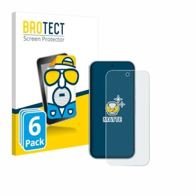 Abbildung von BROTECT Entspiegelungs Schutzfolie für Google Pixel 9/9 Pro (6 Stück) Matte Displayschutz Folie, Anti Reflex, Fingerprint