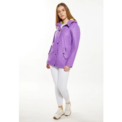 Abbildung von Schmuddelwedda Damen Regenjacke L / Lila 100% Polyester