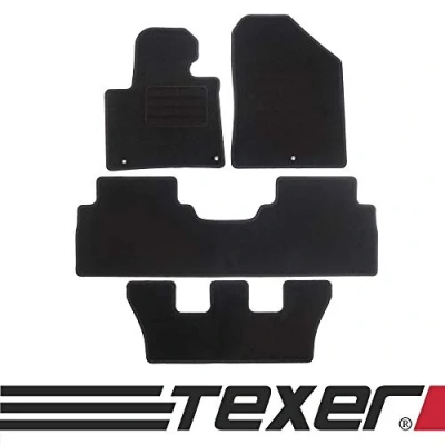 Abbildung von TEXER Textil Fußmatten Passend für Kia Sorento III Bj. 2015 Basic