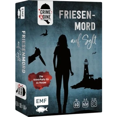 Abbildung von Michael Fischer Spiel Crime &amp; Dine Das Krimi Dinner Set: Friesenmord auf Sylt