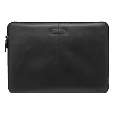Abbildung von dbramante1928 Apple MacBook Pro 14 Zoll (2021) Skagen Laptop Hülle Sleeve Echtes Leder Black