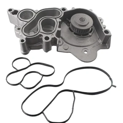 Abbildung von SKF VKPC 81338 Wasserpumpe 28 mit Dichtungen Stahlblech für Zahnriementrieb VOLKSWAGEN: Polo VI, V Schrägheck, up! Schrägheck