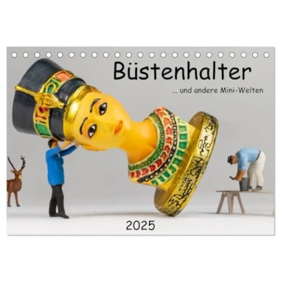 Abbildung von Büstenhalter ... und andere Mini Welten (Tischkalender 2025 DIN A5 quer), CALVENDO Monatskalender