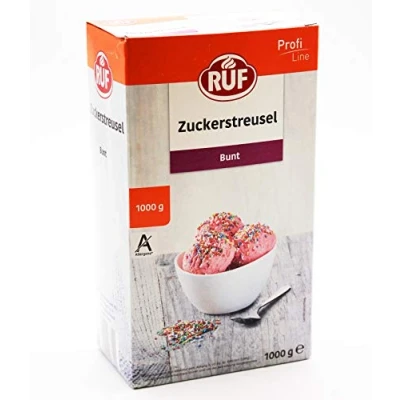 Abbildung von RUF Bunte Zuckerstreusel, 10er Pack (10 x 1 kg)
