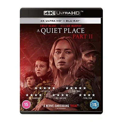 Abbildung von A Quiet Place Part II 4K Ultra HD [Blu ray] [2021] [Region &amp; B C]