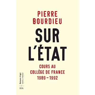 Abbildung von Sur l&#039;État: Cours au collège de France (1989 1992)