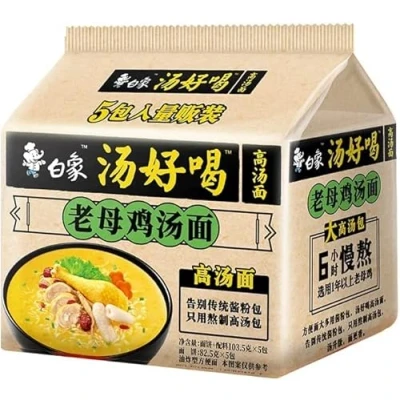Abbildung von Infinitely Great Home Decor Center 5 Stück/Packung Baixiang Chinesische Lebensmittel Snack Instant Nudeln Großbritannien