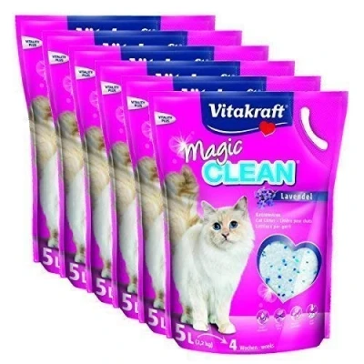 Abbildung von Vitakraft Katzenstreu Magic Clean Lavendel