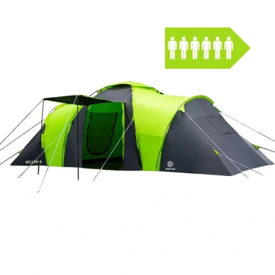 Abbildung von Kuppelzelt Peme Bojan für 6 Personen 2 Kabinen Campingzelt