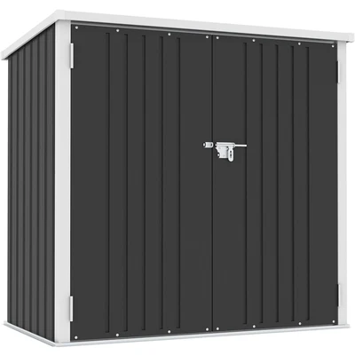 Abbildung von KONIFERA Garten Geräteschrank mit Bodenrahmen, BxT: 143x87 cm, wetterfest und langlebig, nahezu wartungsfrei