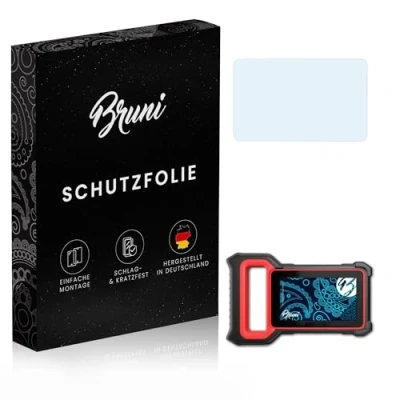 Abbildung von Bruni Schutzfolie kompatibel mit Thinkcar ThinkScan Plus S7 Folie, glasklare Displayschutzfolie (2X)