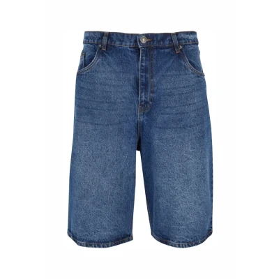 Abbildung von Urban Classics Heavy Jeans Shorts, Herren, Größe: W31, New mid blue washed