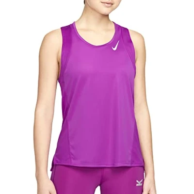 Abbildung von Nike Dri Fit Race T Shirt Vivid Purple/Reflective Silv S