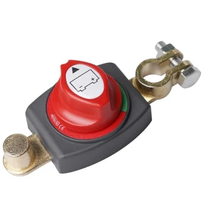 Abbildung von GAOUTO Batterie Trennschalter 12V, Batterieschalter Auto Trennschalter, 12V Stromschalter, Batterietrennschalter, Battery Isolator Switch für LKW Boot Jacht