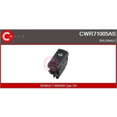 Abbildung von CASCO CWR71005AS Schalter, Fensterheber beifahrerseitig RENAULT: MASTER 2 Kasten, 19 II Schrägheck, Pritsche/Fahrgestell