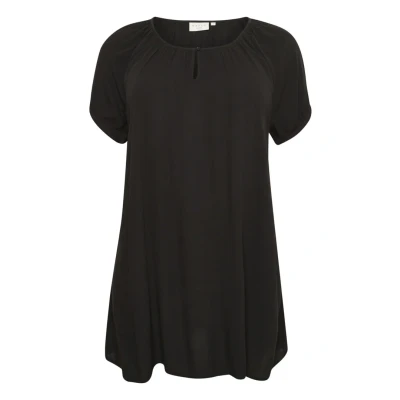 Abbildung von Kaffe Curve Kcami Tunika, Damen, Größe: 44, Black deep