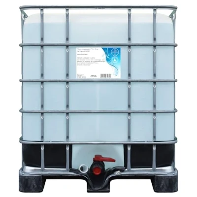 Abbildung von Reinwasser Aqua PURIFICATA destilliertes Wasser 1000 Liter IBC I Laborwasser HERRLAN Qualität Made in Germany