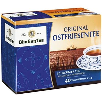 Abbildung von Bünting Tee Original Ostfriesentee, 40 Tassenbeutel 5er Pack