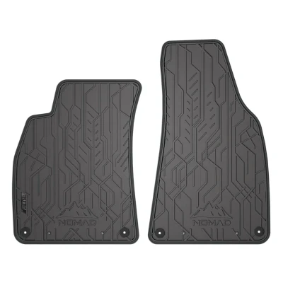 Abbildung von FROGUM ND0729 Fußmattensatz Gummi 2 schwarz AUDI: A4 B7 Avant, B6 Limousine, SEAT: Exeo ST