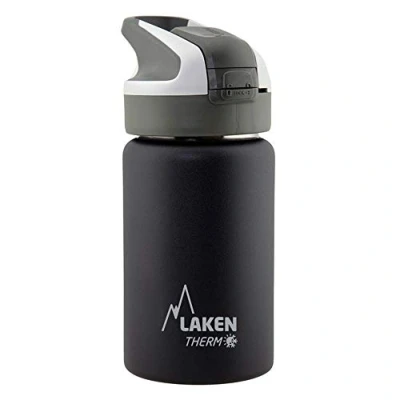 Abbildung von Laken Unisex Erwachsene Thermoskanne TS3N Thermoskanne, Schwarz, 18/8 0.35L