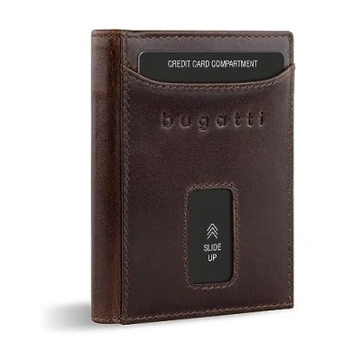 Abbildung von bugatti Geldbörse &quot;SECURE SLIM&quot;, echt Leder