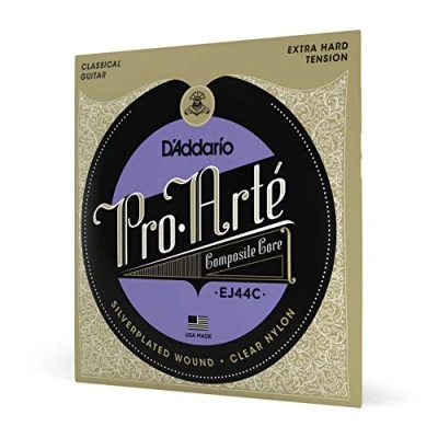 Abbildung von D&#039;Addario Gitarrensaiten Konzertgitarre Akustikgitarre Akustik Gitarre Saiten Classical Guitar Strings EJ44C Pro Arte Satz 029&#039; 047&#039;