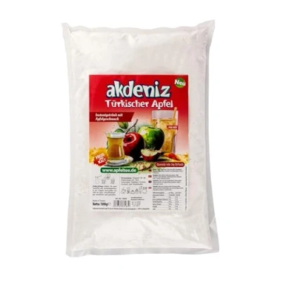 Abbildung von Akdeniz Türkisches Instantgetränk mit verschiedenen Geschmäcker 1KG (Roter Apfel)