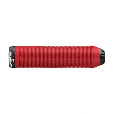 Abbildung von Spank Spike 33, Lock on, Durchmesser 33 mm, für Mountainbikes, Erwachsene, Unisex, Rot, 145 mm