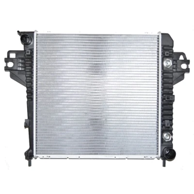 Abbildung von NRF 53961 Kühler, Motorkühlung Aluminium 506 503 32 Kühlrippen gelötet JEEP: Cherokee III