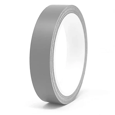 Abbildung von Finest Folia 10 Meter Matt Zierstreifen Auto LKW Motorrad Boot Modellbau Basteln DIY Deko Dekorstreifen Seitenstreifen Klebestreife selbstklebend (Silbergrau matt, 9mm Breite)