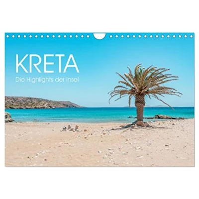 Abbildung von Kreta Die Highlights der Insel (Wandkalender 2025 DIN A4 quer), CALVENDO Monatskalender