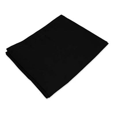 Abbildung von Green Bean Square XXL Riesensitzsackhülle 140x180 cm Baumwollbezug Indoor Sitzsackhülle Bag Bezug Sitzsackbezug ohne Füllung Lounge Chair Baumwolle Hülle flauschig Schwarz