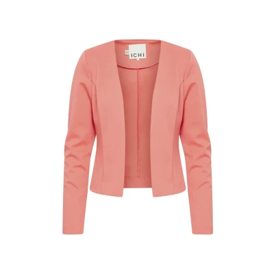 Abbildung von ICHI Ihkate Strickjacke, Damen, Größe: Small, Calypso coral