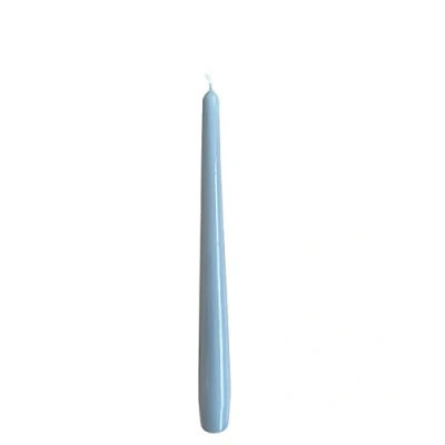 Abbildung von Gelackte Spitzkerzen Silbergrau 240 x Ø 23 mm, 12 Stück