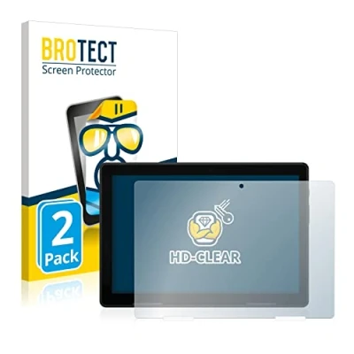 Abbildung von BROTECT (2 Stück Schutzfolie für MEDION Lifetab E10814 Displayschutz Folie Ultra Klar