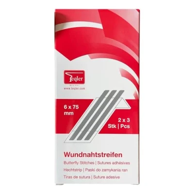 Abbildung von Teqler Wundnahtstreifen 6 x 75 mm