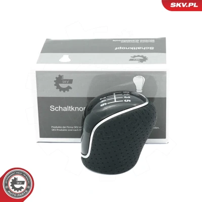 Abbildung von ESEN SKV 63SKV037 Schalthebelknauf 6 Gang Leder FORD: Focus 2 Schrägheck, Kombi, MONDEO 4 Turnier