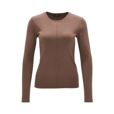 Abbildung von Opus Sadalie Strickpullover, Damen, Größe: 40, Cocoa