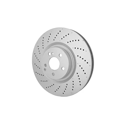 Abbildung von HELLA 8DD 355 125 361 Bremsscheibe 360 36 05/07 112 innenbelüftet, gelocht beschichtet hochgekohlt ohne Radbefestigungsbolzen, Radnabe
