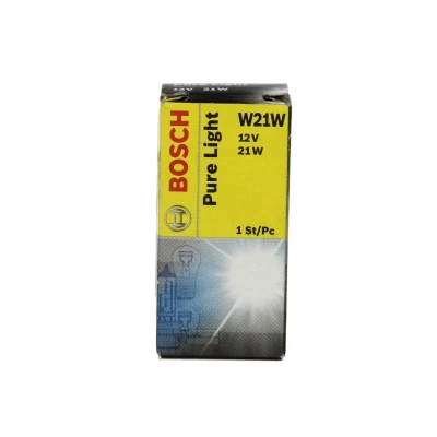 Abbildung von BOSCH 1 987 302 251 Glühlampe, Blinkleuchte 12 21 W21W hinten VOLKSWAGEN: Golf 7 Variant, Touran II, Sportsvan, HONDA: ACCORD 8