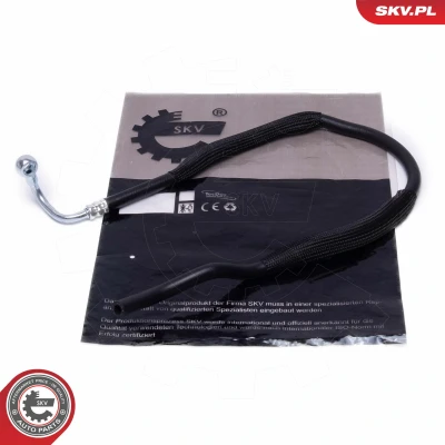 Abbildung von ESEN SKV 10SKV818 Hydraulikschlauch, Lenkung von Lenkgetriebenach Kühlrohr AUDI: A6 C6 Allroad, Avant, Limousine