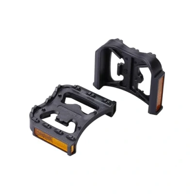Abbildung von BBB BPD 90 FeetRest SPD Adaptateurs pour pédales de vélo, Schwarz