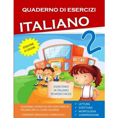 Abbildung von Quaderno Esercizi Italiano. Per la Scuola elementare. Classe seconda