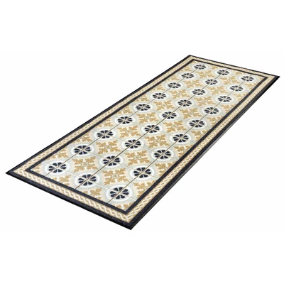 Abbildung von wash+dry Fußmatte, Kitchen Tiles 60x180 cm, innen und außen, waschbar