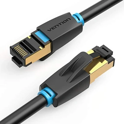 Abbildung von VENTION Cat 8 Ethernet Kabel High Speed Internet Netzwerk Patchkabel LAN Kabel, (300 cm)