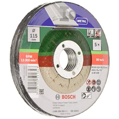 Abbildung von Bosch Accessories A 30 S BF 2609256332 Trennscheibe gekröpft 115 mm 22.23 5 St.