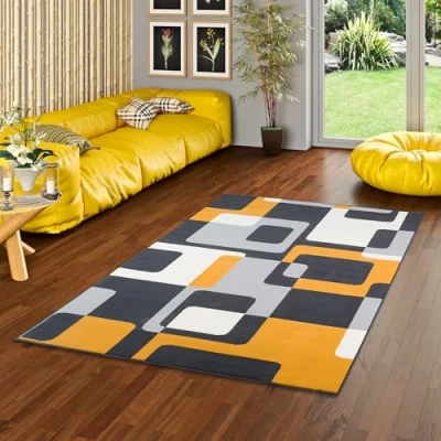 Abbildung von Pergamon Designteppich Teppich Modern Trendline Retro, Rechteckig, Höhe: 8 mm