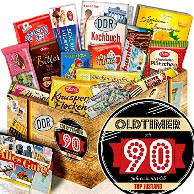 Abbildung von Oldtimer 90 DDR Schokolade Ostpaket Papa Geschenke zum Geburtstag