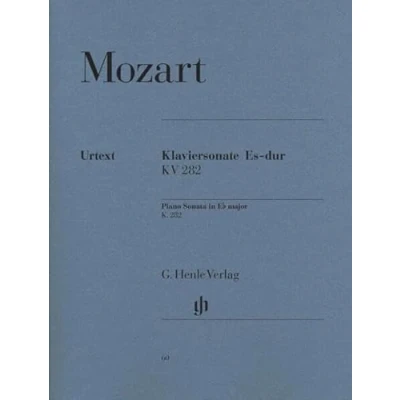 Abbildung von Sonate Es Dur KV 282 (189g). Klavier: Besetzung: Klavier zu zwei Händen (G. Henle Urtext Ausgabe)