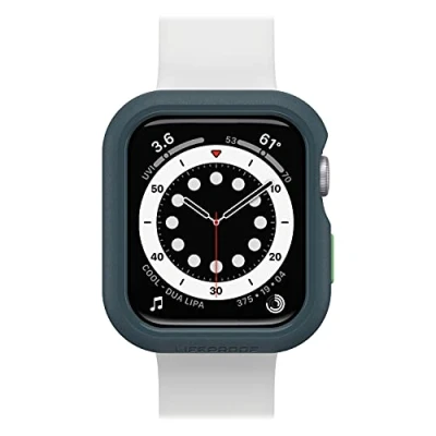 Abbildung von LifeProof Watch Bumper for Apple Series SE 2. gen/SE 1. gen/6/5/4 44mm, stoßfeste, sturzsichere, schlanke Schutzhülle für Watch, schützt den Display und die Kanten, Grau